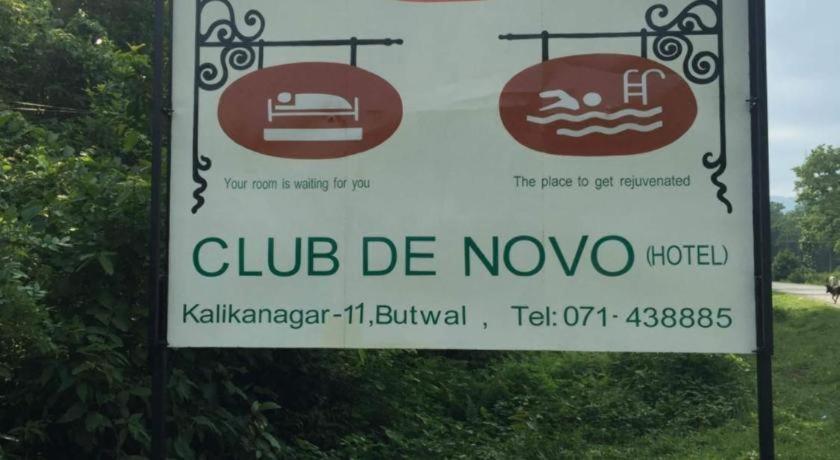 Club Denovo Hotel Butwal Bagian luar foto